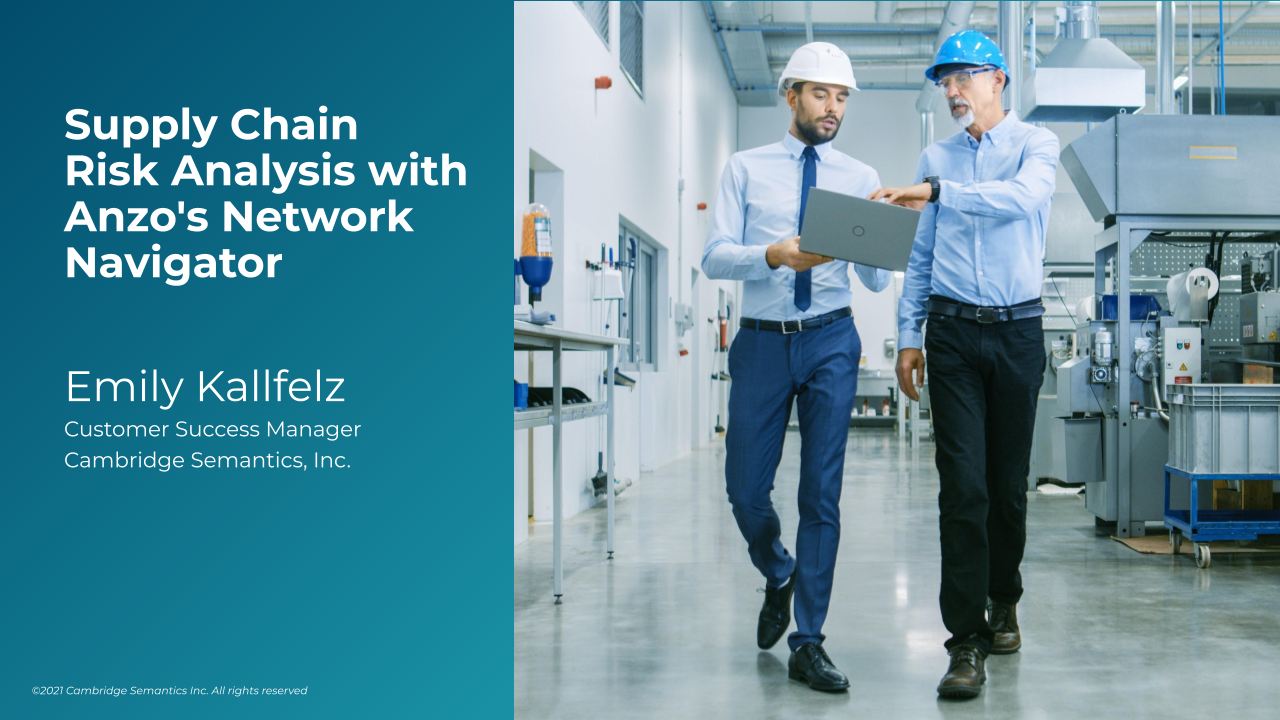 Knowledge Graph Supply Chain Risk Analysis